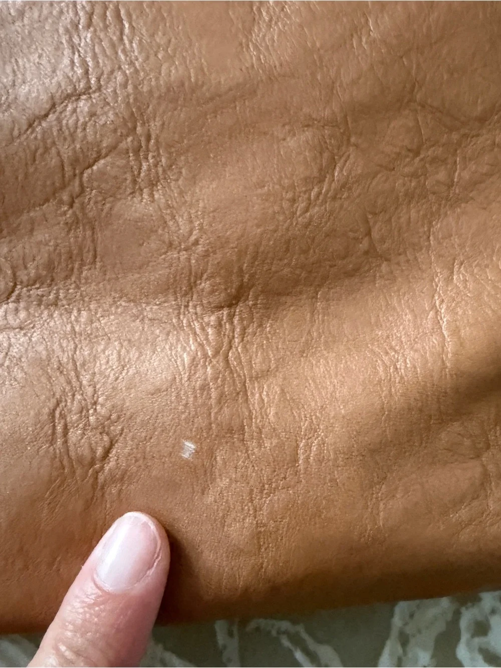 Fossil Leather Tote Bag in Cognac Tan - so pretty!